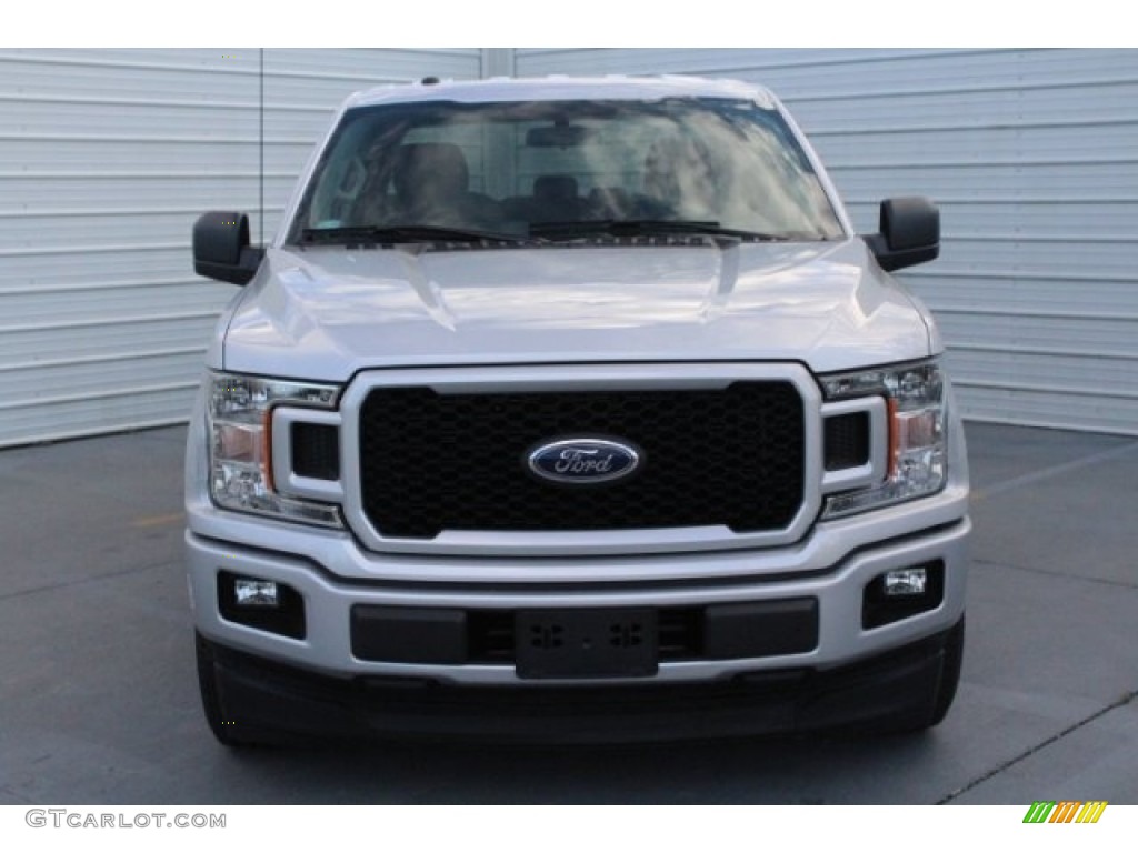 2018 F150 XL SuperCab - Ingot Silver / Earth Gray photo #2