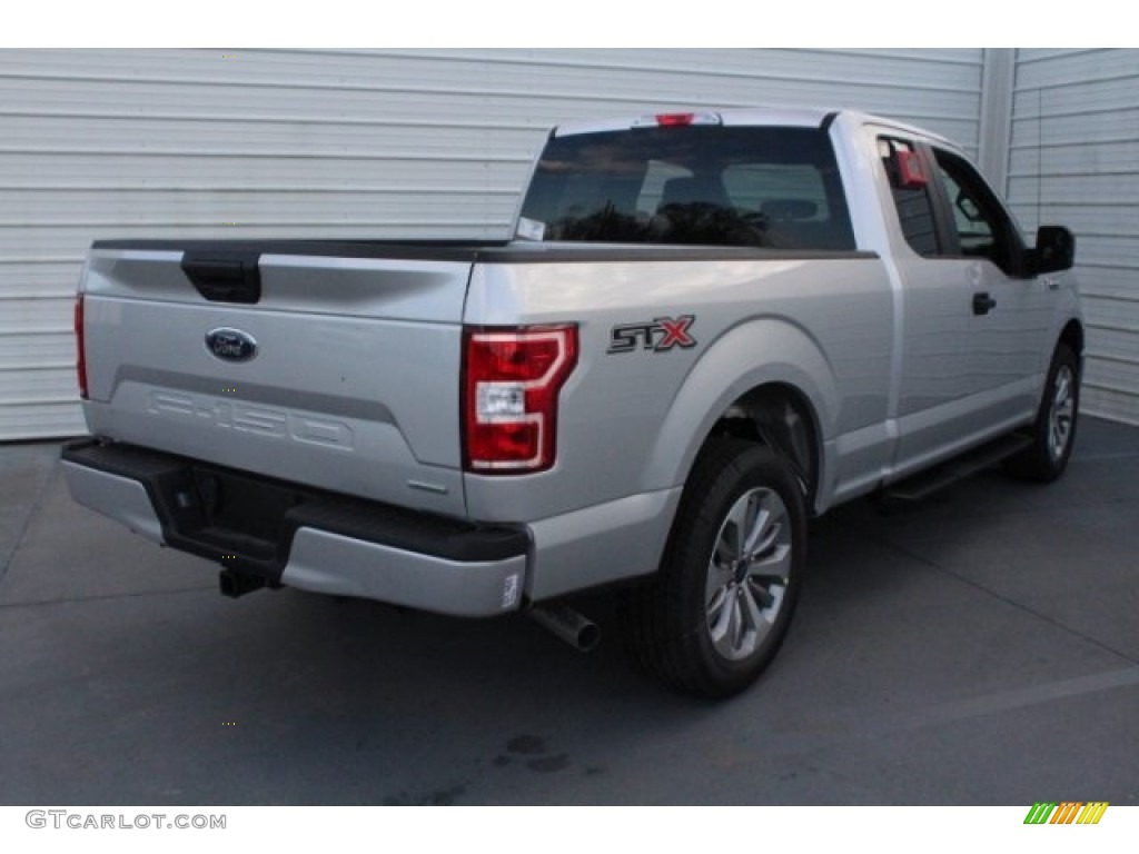 2018 F150 XL SuperCab - Ingot Silver / Earth Gray photo #10