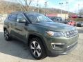 2018 Olive Green Pearl Jeep Compass Latitude 4x4  photo #7