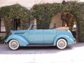 1937 Turquoise Ford V8 4 Door Convertible  photo #5