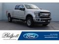Ingot Silver - F250 Super Duty XLT Crew Cab 4x4 Photo No. 1