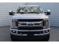 2018 Ingot Silver Ford F250 Super Duty XLT Crew Cab 4x4  photo #2