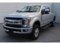 Ingot Silver - F250 Super Duty XLT Crew Cab 4x4 Photo No. 3