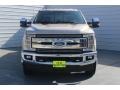 2018 White Gold Ford F350 Super Duty Lariat Crew Cab 4x4  photo #2