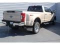 2018 White Gold Ford F350 Super Duty Lariat Crew Cab 4x4  photo #8
