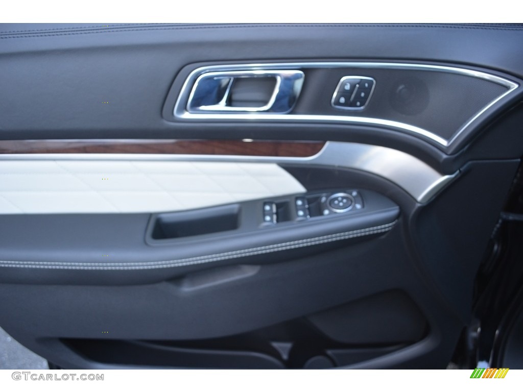 2018 Explorer Platinum 4WD - Shadow Black / Medium Soft Ceramic photo #5