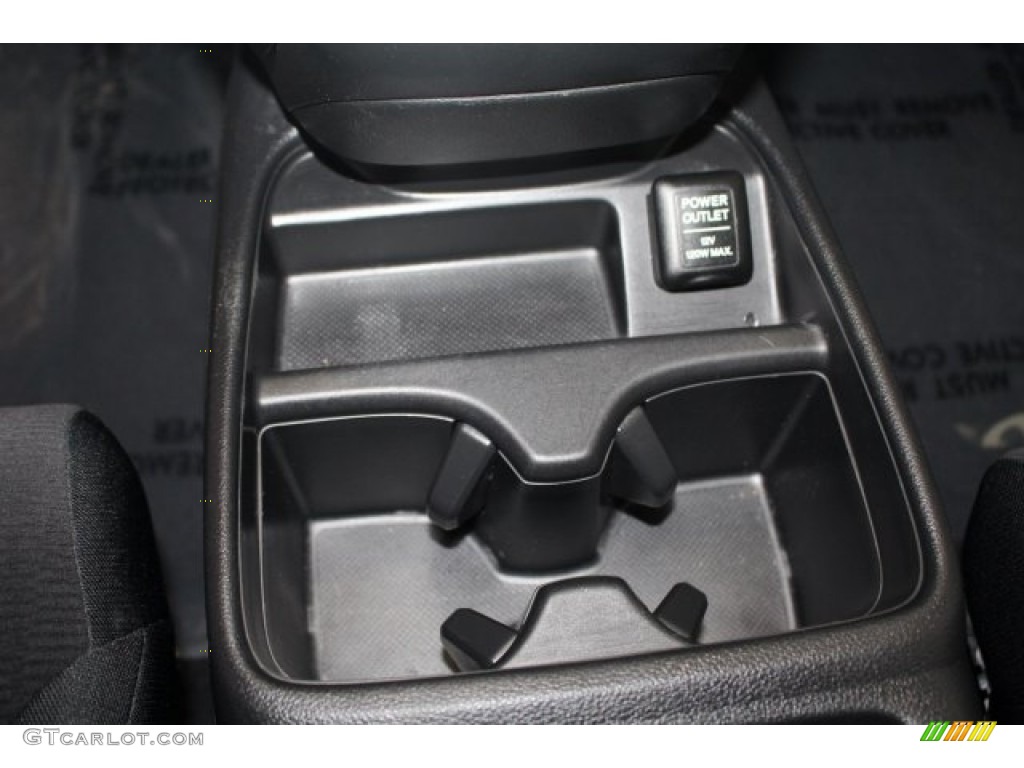 2012 CR-V LX - Crystal Black Pearl / Black photo #29