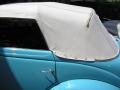 1937 Turquoise Ford V8 4 Door Convertible  photo #14
