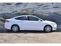 2016 White Platinum Tri-Coat Metallic Ford Fusion SE  photo #2