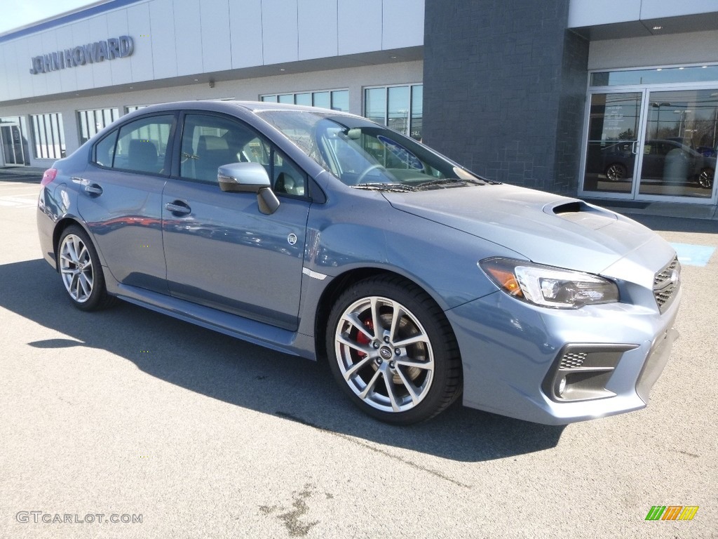 Heritage Blue Metallic Subaru WRX