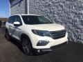 2018 White Diamond Pearl Honda Pilot EX-L AWD  photo #1