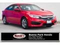 Rallye Red - Civic LX Sedan Photo No. 1