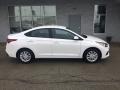 2018 Frost White Pearl Hyundai Accent SEL  photo #3