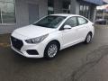 2018 Frost White Pearl Hyundai Accent SEL  photo #8