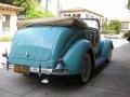 1937 Turquoise Ford V8 4 Door Convertible  photo #29