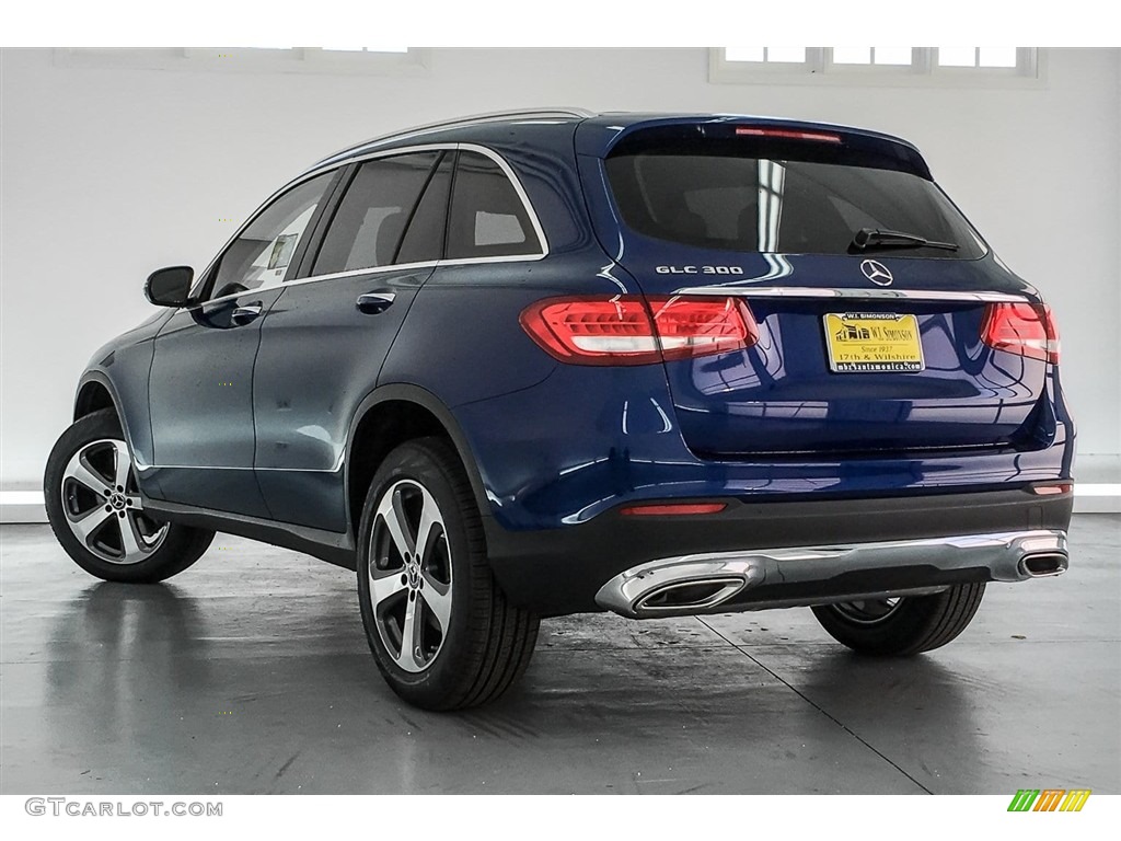 2018 GLC 300 - Brilliant Blue Metallic / Silk Beige/Espresso Brown photo #6