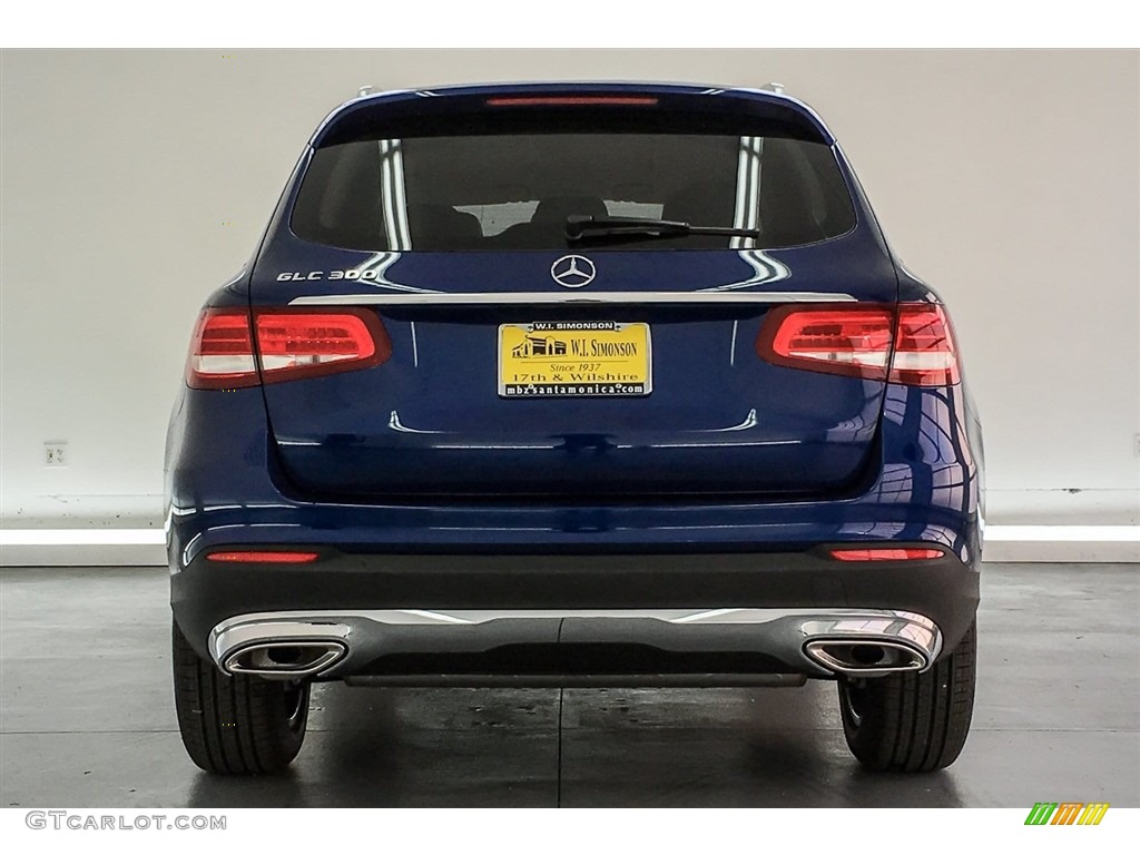 2018 GLC 300 - Brilliant Blue Metallic / Silk Beige/Espresso Brown photo #7