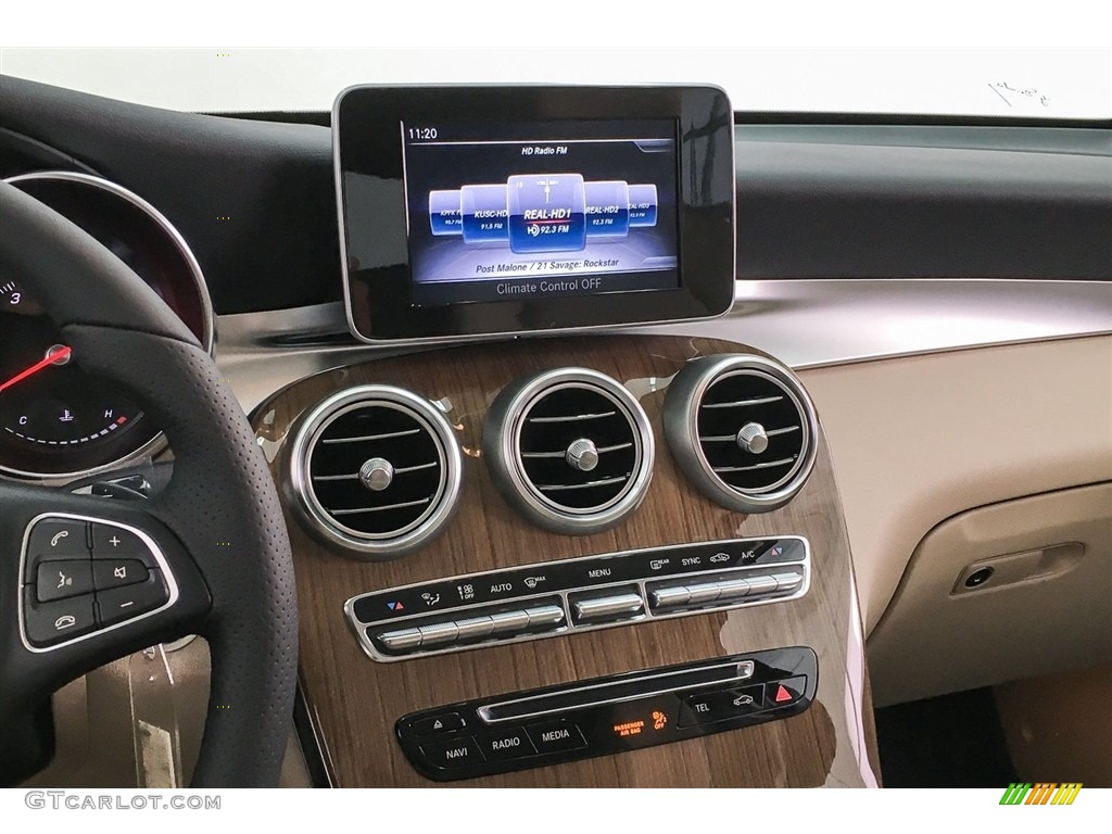 2018 GLC 300 - Brilliant Blue Metallic / Silk Beige/Espresso Brown photo #8