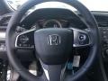 Black 2018 Honda Civic Sport Hatchback Steering Wheel