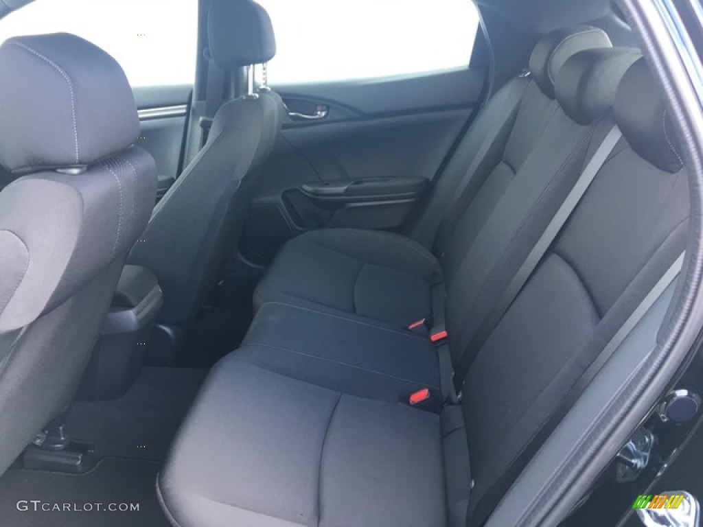 2018 Honda Civic Sport Hatchback Rear Seat Photo #125717385