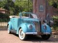 1937 Turquoise Ford V8 4 Door Convertible  photo #37