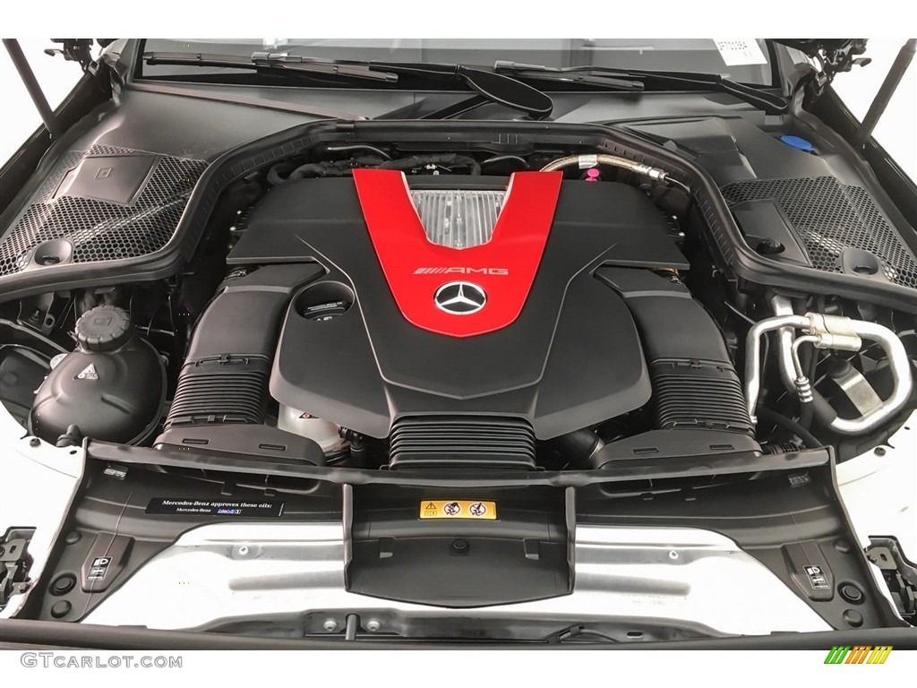 2018 Mercedes-Benz C 43 AMG 4Matic Coupe 3.0 Liter AMG biturbo DOHC 24-Valve VVT V6 Engine Photo #125719005