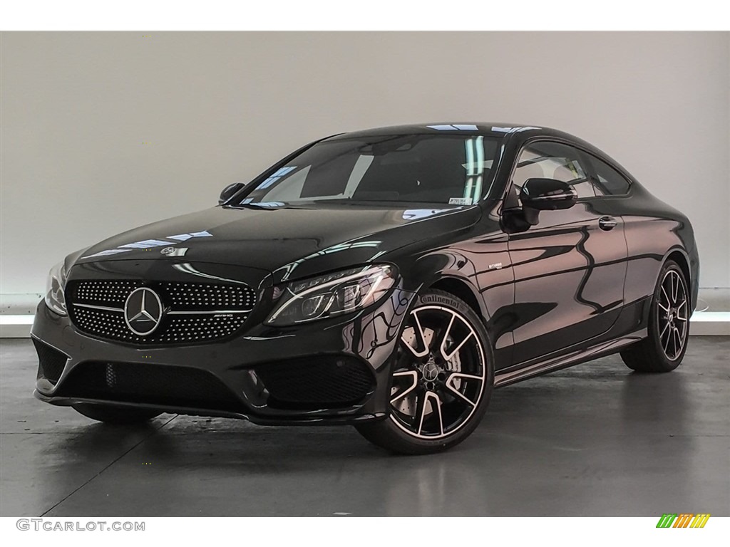 Obsidian Black Metallic 2018 Mercedes-Benz C 43 AMG 4Matic Coupe Exterior Photo #125719113