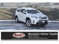 2018 Blizzard White Pearl Toyota Highlander Limited AWD  photo #1