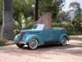 1937 Turquoise Ford V8 4 Door Convertible  photo #39