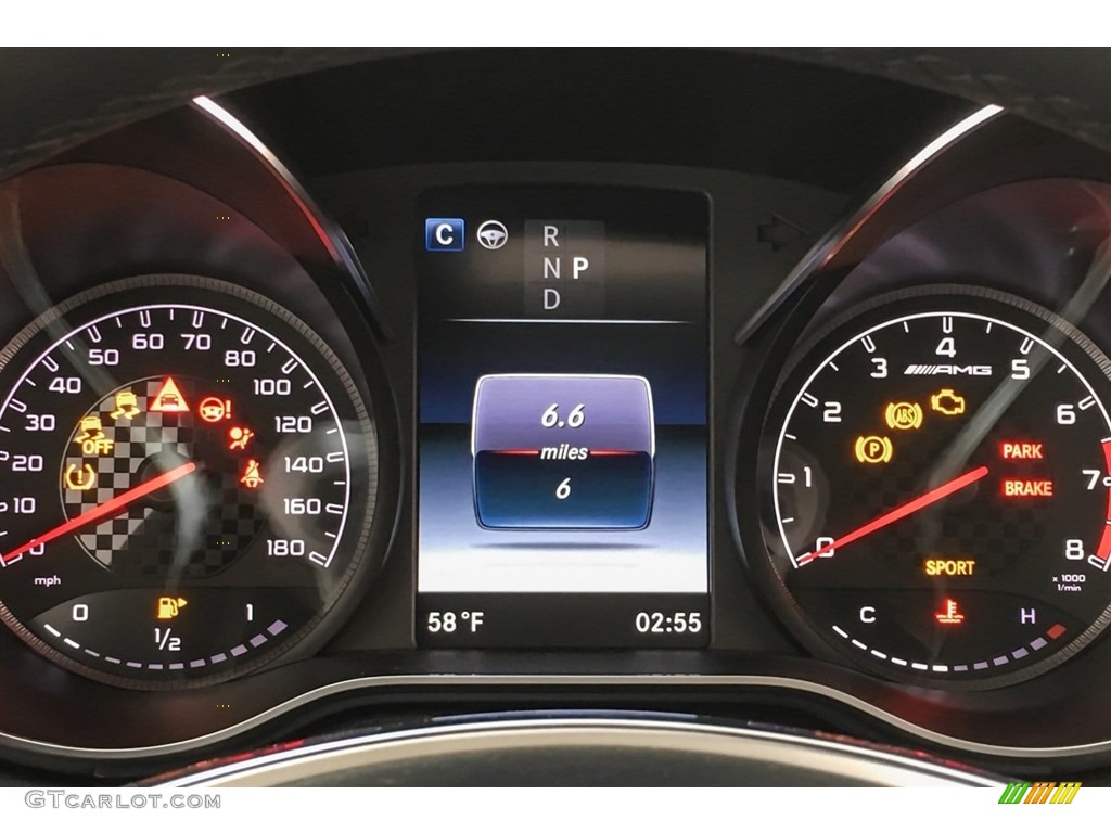 2018 Mercedes-Benz C 43 AMG 4Matic Coupe Gauges Photo #125719695