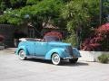 1937 Turquoise Ford V8 4 Door Convertible  photo #40
