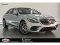 2018 Diamond Silver Metallic Mercedes-Benz S 450 Sedan  photo #1