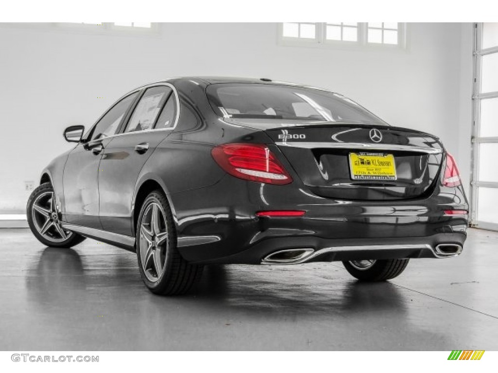 2018 E 300 Sedan - Black / Macchiato Beige/Black photo #3