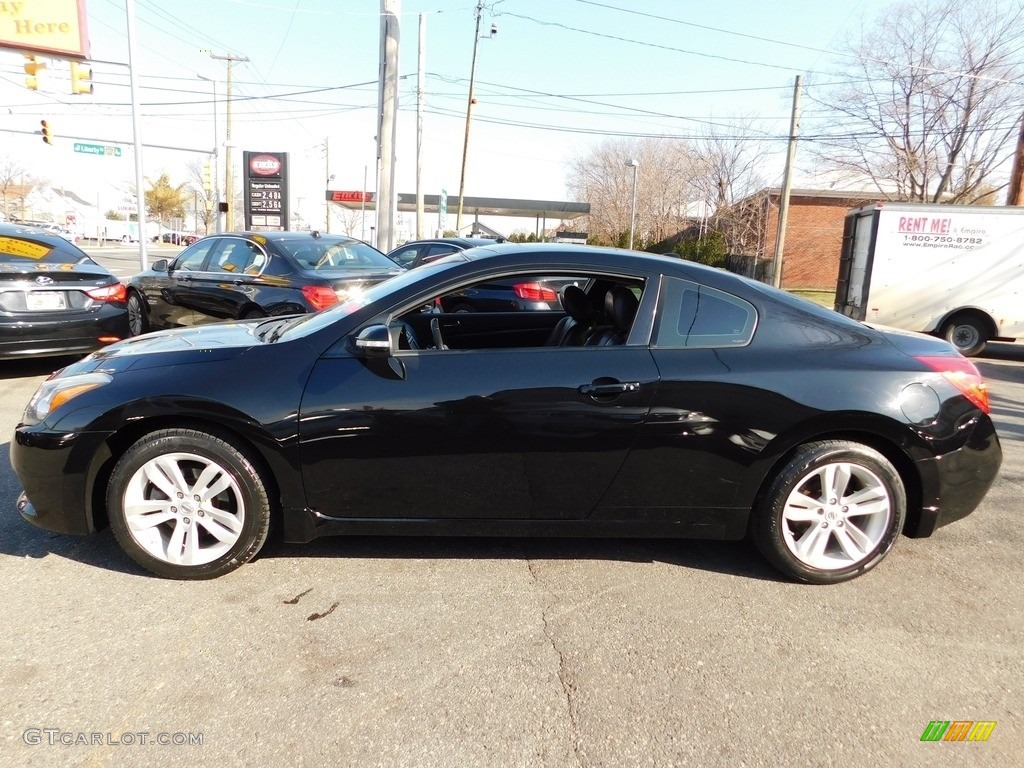 2010 Altima 2.5 S Coupe - Crimson Black / Charcoal photo #2
