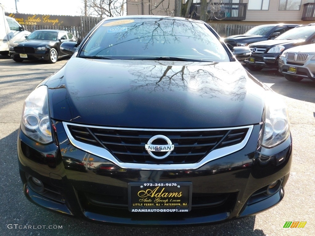 2010 Altima 2.5 S Coupe - Crimson Black / Charcoal photo #8