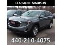 Satin Steel Metallic 2018 GMC Terrain SLE