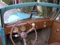 1937 Turquoise Ford V8 4 Door Convertible  photo #48