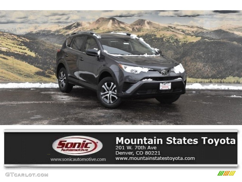2018 RAV4 LE - Magnetic Gray Metallic / Black photo #1