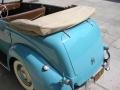 1937 Turquoise Ford V8 4 Door Convertible  photo #49