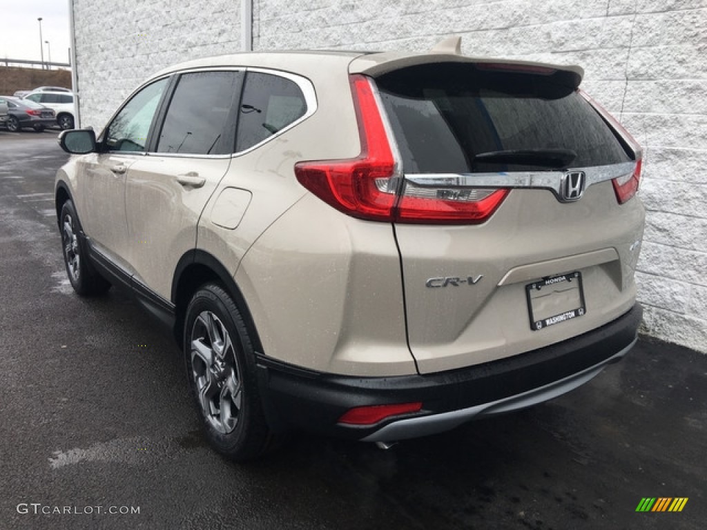 2018 CR-V EX AWD - Sandstorm Metallic / Black photo #6