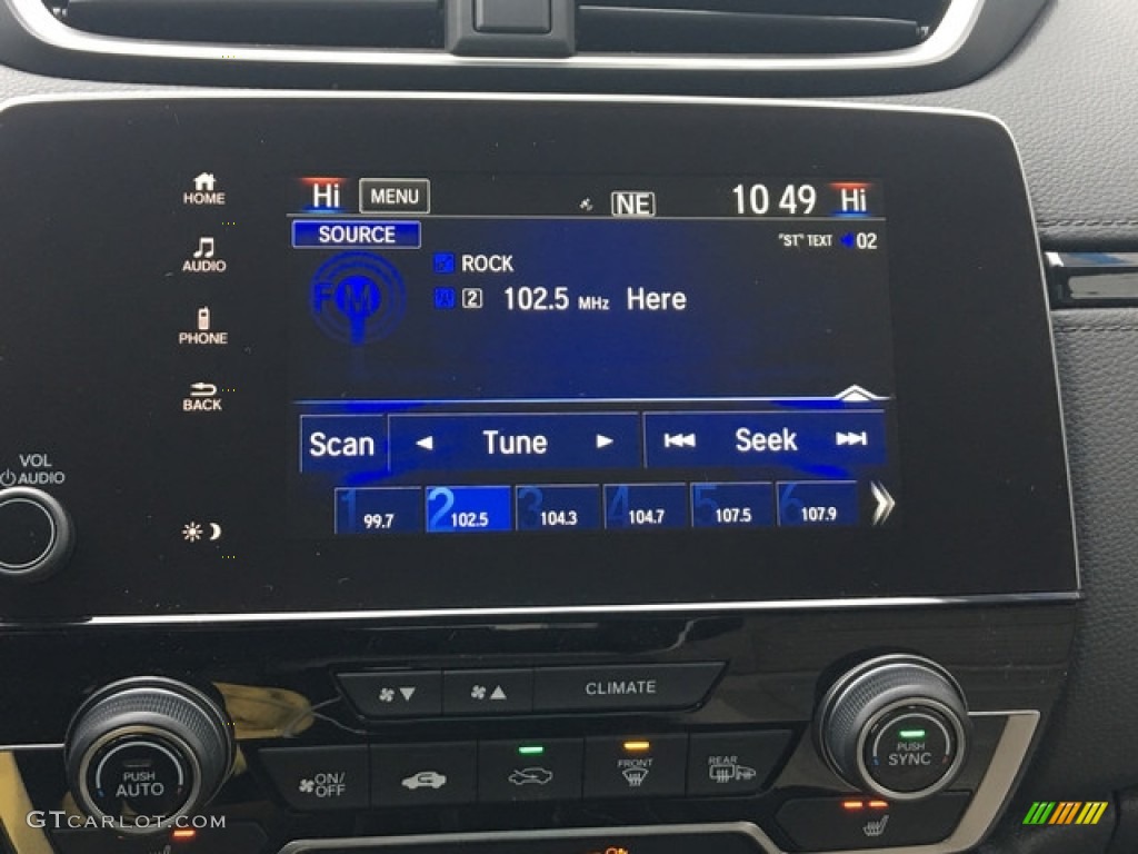 2018 CR-V EX AWD - Sandstorm Metallic / Black photo #15
