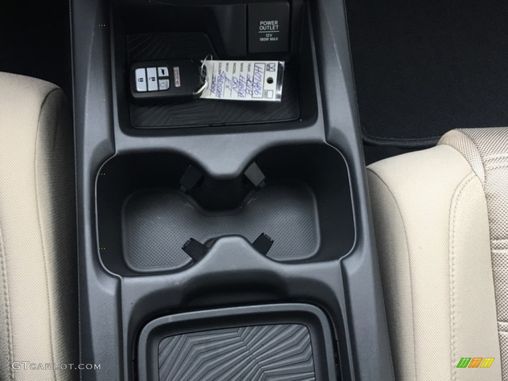 2018 CR-V EX AWD - Sandstorm Metallic / Black photo #20