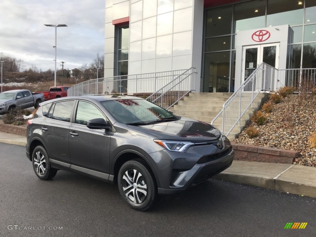 2018 RAV4 LE - Magnetic Gray Metallic / Black photo #1