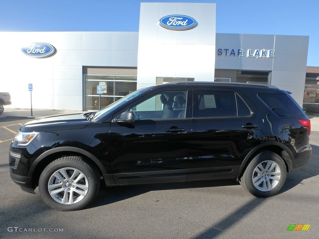 2018 Explorer XLT 4WD - Shadow Black / Ebony Black photo #1
