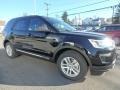 2018 Shadow Black Ford Explorer XLT 4WD  photo #3