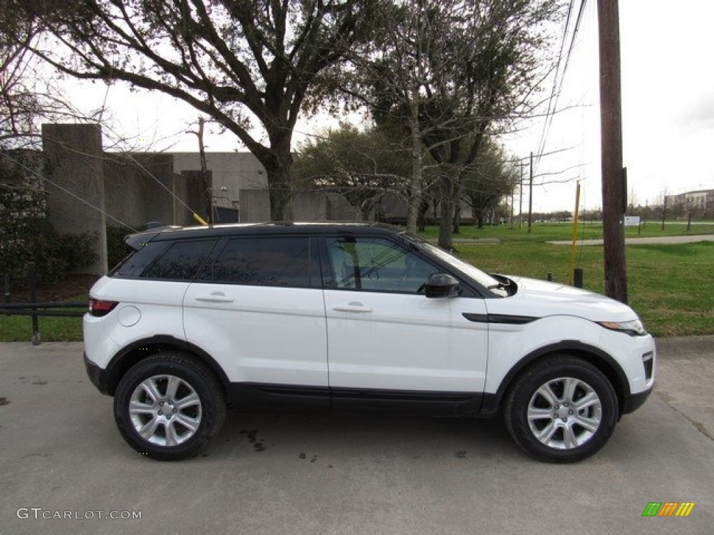 Fuji White 2018 Land Rover Range Rover Evoque SE Exterior Photo #125730066