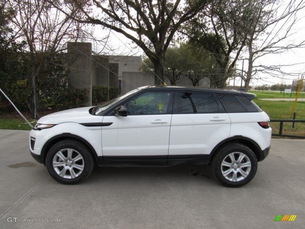 Fuji White 2018 Land Rover Range Rover Evoque SE Exterior Photo #125730168