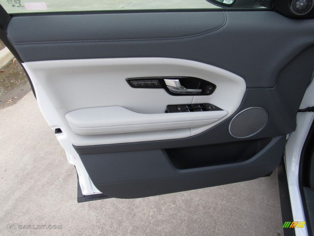 2018 Land Rover Range Rover Evoque SE Lunar/Cirrus Door Panel Photo #125730414
