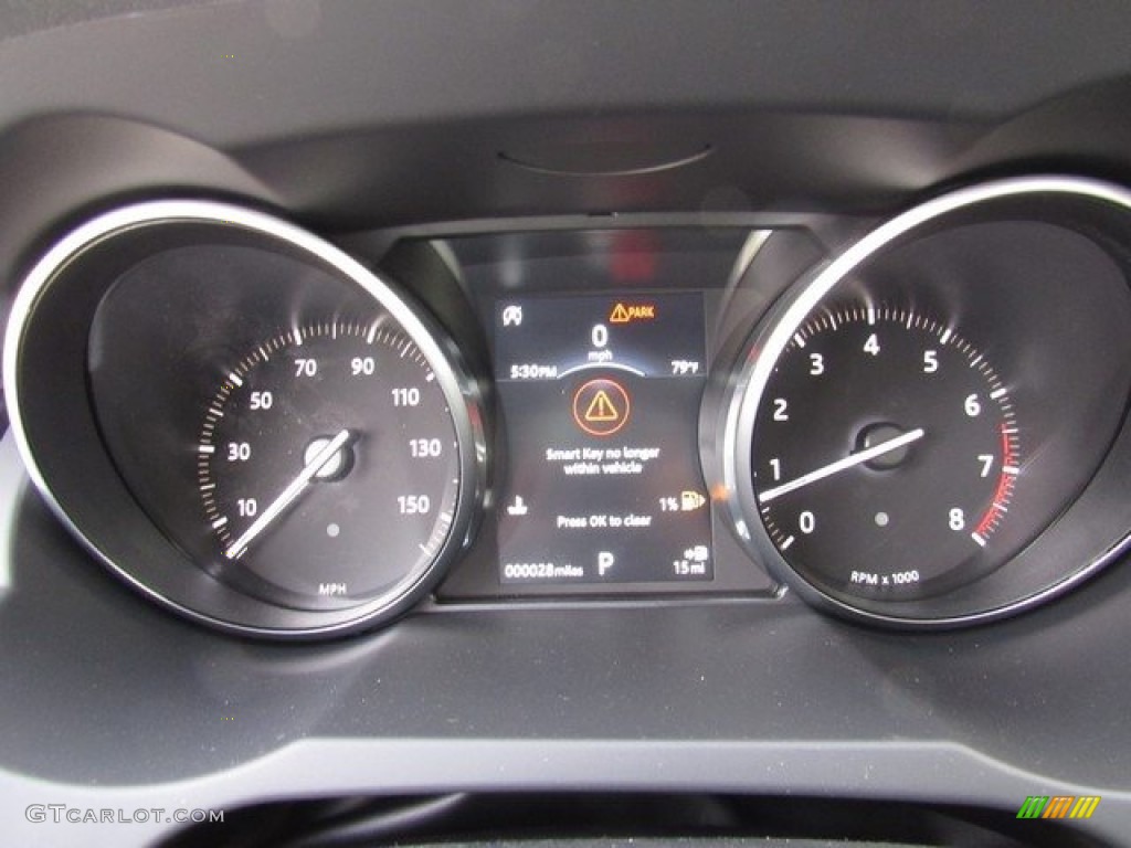 2018 Land Rover Range Rover Evoque SE Gauges Photo #125730543