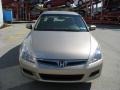 2007 Desert Mist Metallic Honda Accord LX Sedan  photo #9